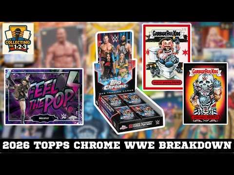2026 Topps Chrome WWE Breakdown + RAW, SmackDown & Stand & Deliver Recap || Collecting The 1-2-3