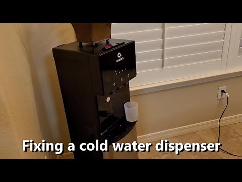 How to fix a cold water cooler dispenser