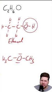 Structural isomers of C2H6O - Constitutional isomers explained simply | Chemistry A-levels | Orga...