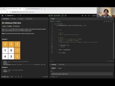 64. Minimum Path Sum (medium)
