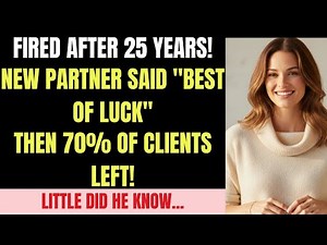 Boss Fired Me After 25 Years | What Happened Next Made Him Regret Everything
