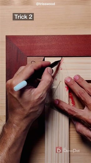 Carpenter Trick To Make Easy Right Angles