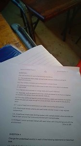 Agricultural Sciences Grade 12QUESTION 3Give one word/term f... | Filo