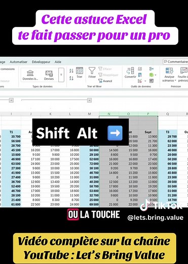 Afficher et masquer des colonnes dans Excel facilement