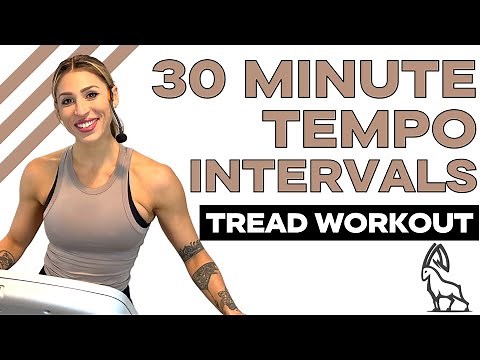 30 Minute Tempo Treadmill Run!