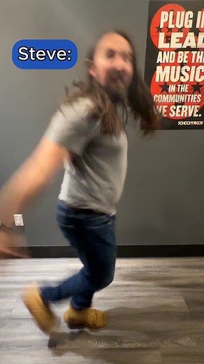 1K views · 32 reactions | Members of our staff love to get down and bust a move during the workday! Which staff member is hitting your favorite dance move? | School of Rock Attleboro | Facebook