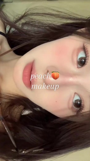 Peach Makeup Look Tutorial