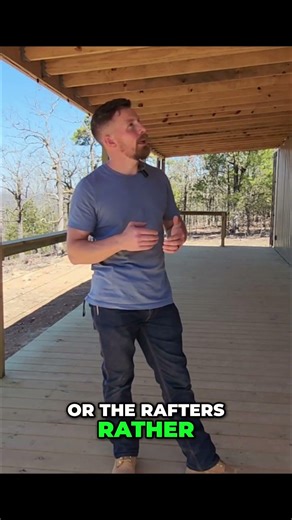 DIY Porch Roof Seal: Stop Leaks with This Simple Trick! #shorts