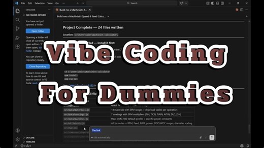 Vibe Coding for Dummies | Build Real Software with AI (No Coding Skills Required) | Lights Out Mfg
