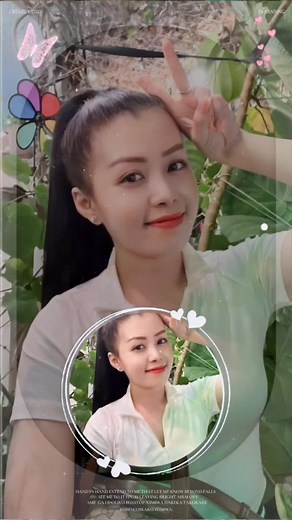 Outdoor Aesthetic with Animated Graphics and Peace Sign