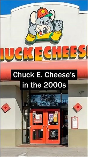 Chuck E Cheese in the 2000s #nostalgia #gaming #2000s #retro #games #pizza
