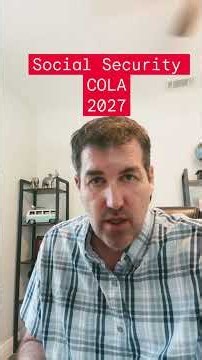 Social Security COLA 2027 maybe 3.6% — Is this enough for YOU?