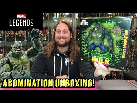 Abomination Marvel Legends Unboxing & Review!