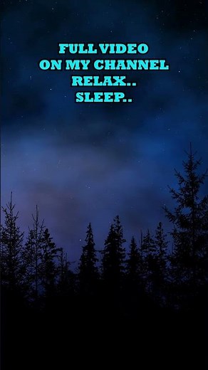 🌙Night Forest Ambience for Deep Sleep #shorts