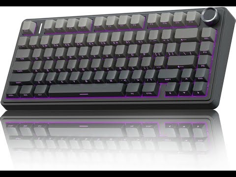 AULA F75 Pro Wireless Mechanical Keyboard Review | Hot-Swappable & RGB Backlit!