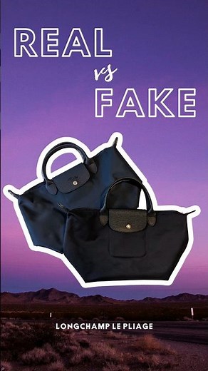 Real vs Fake - Longchamp Le Pliage #realorfake #realvsfake #longchamp #lepliage #crossbody