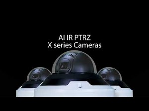 Hanwha Vision's AI IR PTRZ X series Cameras
