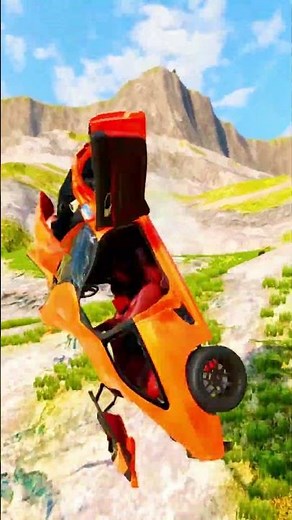 Hirochi SBR4 vs Hydraulic Crush #252 | BeamNG.Drive Gameplay #beamng #experiment #jump #hirochi