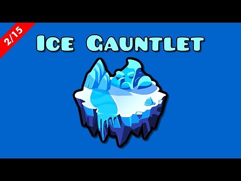 "ICE GAUNTLET" (ALL LEVELS / ALL COINS) | Geometry Dash