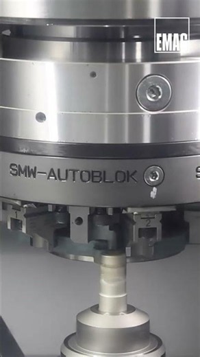 Dual-Spindle CNC Turning Power – VSC DUO for OP10 & OP20 in One Machine #shorts