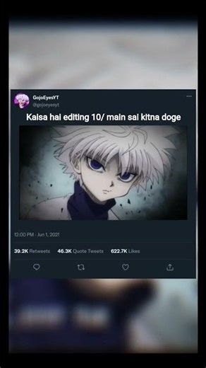 kaisa laga editing 10/ kitna doge #viral #shorts #anime