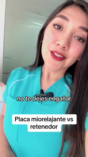 Placas estabilizadoras o placas miorelajantes vs retenedores plásticos No son lo mismo‼️#quito #clinicadental #placamiorrelajante #odontologia #fypシ