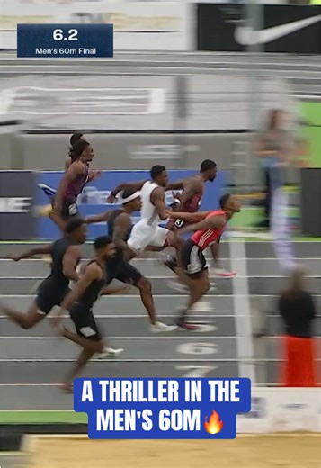Jordan Anthony Shines in Men's 60m at USATF Indoor Championship