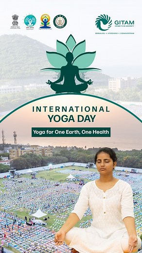 GITAM deemed University | Proud to have welcomed 10,000+ participants from the Guinness World Record-holding Yogandhra 2025 event in Visakhapatnam to GITAM today.... | Instagram