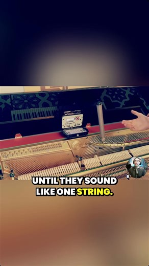 Satisfying close-up: tuning middle C into a perfect unison | Apex Piano Technicians Network