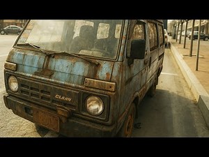Full Restoration: 1990 Daihatsu Hijet Van | Rust Bucket to Show Car Transformation [ASMR]