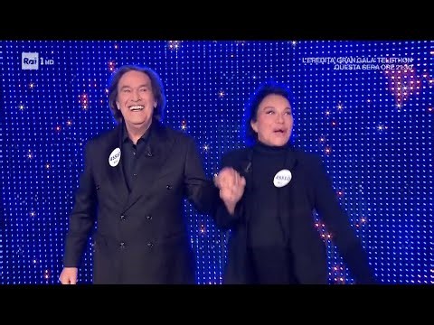 I Ricchi e Poveri cadono all'ingresso nello studio di Domenica In - Domenica In 21/12/2025