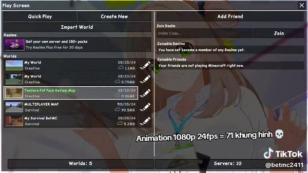 Tải Texture Pack Minecraft Cho Máy Yếu Hiệu Quả