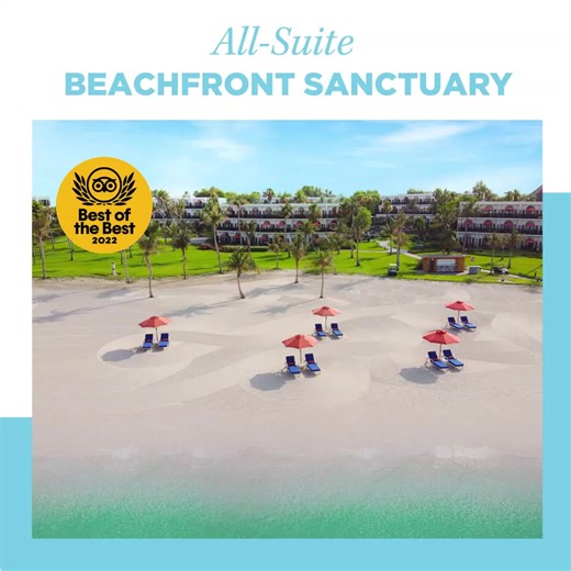 JA Palm Tree Court, an all-suite beachfront sanctuary at Dubai’s Largest Experience resort,15 minutes from Dubai Marina. Get up to 35% off room and suites when you book directly on brand website. T&Cs apply. | JA THE RESORT