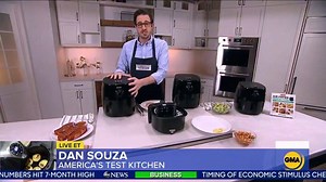 How to use the year's hottest kitchen gadget with easy air fryer recipes and hacks. Dan Souza from “America’s Test Kitchen” shares his biggest tips. https://gma.abc/3pmckL8 | Good Morning America