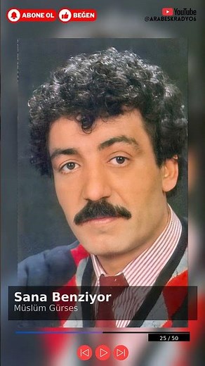 Müslüm Gürses - Sana Benziyor | Hüzünlü Arabesk Şarkılar | Arabesk Radyo