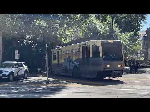 Is this the Best Lightrail in California? The lightrail in Sacramento, California 2025