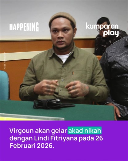Musisi Virgoun akan kembali menikah. Ia akan menggelar Akad Nikah pada Kamis (26/2) dengan seorang perempuan bernama Lindi Fitriyana. Kabar bahagia ini telah dikonfirmasi oleh kakak Virgoun, Febby Carol. Febby mengatakan bahwa acara akan digelar secara tertutup. Sementara itu, semua berkas pernikahan juga dikabarkan sudah masuk ke KUA Kelapa Dua Tangerang. 📸: kumparan 📝: 📝: happening | update | entertainment | tiktokvidol | R022 | R082 | R033 | E022 | E041