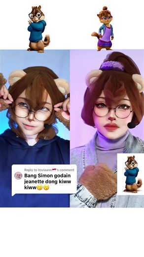 Simon Cosplay Inspired by Alvin and the Chipmunks