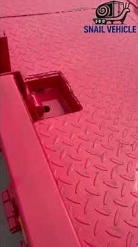 4 Axle Low Bed Trailer Loading | Reliable Low Loader for Heavy Equipment Transport