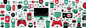 Game Controller Pattern Cartoon Style Stock Photos - Free & Royalty-Free Stock Photos from Dreamstime