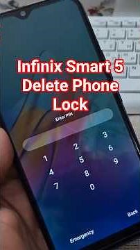 All Infinix phone's, Delete Pin, Pattern, Password lock. Without PC.