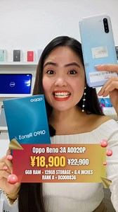 4.4K views · 18 reactions | OPPO RENO 3A SALE! Mine mo na for only ¥18,900! #YeheyJapan #FBReels #OppoReno | Dealz K.K. | Facebook