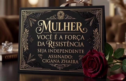 🌹👧✨ O Manifesto da Autonomia Feminina ​Trabalho diariamente no empoderamento feminino porque acredito que a mulher é a expressão máxima da resistência. Nossa jornada não aceita o papel de troféu; somos as únicas arquitetas de nosso destino e as guardiãs de nosso próprio progresso. ​A independência financeira é o alicerce da nossa liberdade. Ela nos confere o poder soberano de escolha: o direito de decidir quem permanece em nossa vida e a autoridade para dizer