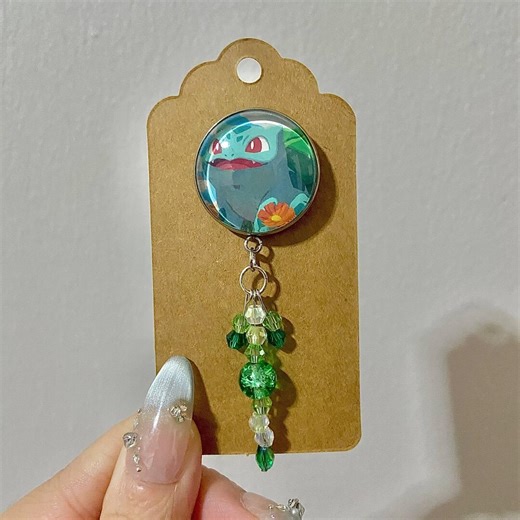 Bulbasaur Pokemon Card Magnet | Upcycled TCG Card | Handmade Collectible - Etsy