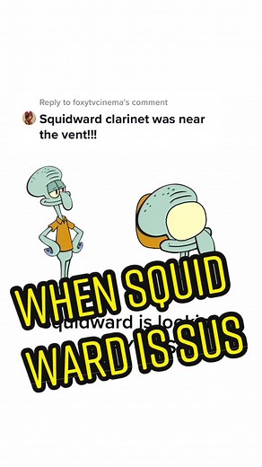 Squidward Among Us: When Squidward is Sus