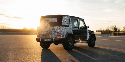 Mercedes-Benz G-Class SUV with Convertible Top Seen Testing for the First Time in New Photos