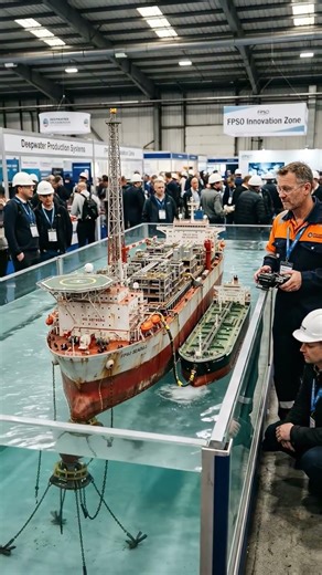 FPSO Offshore System Model In Action