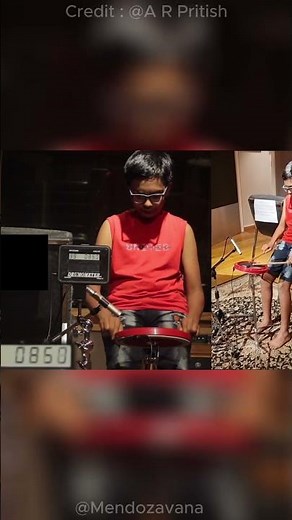 Pritish A R becomes the World's Fastest Drummer by breaking theGuinnessrecord #guinnessworldrecords