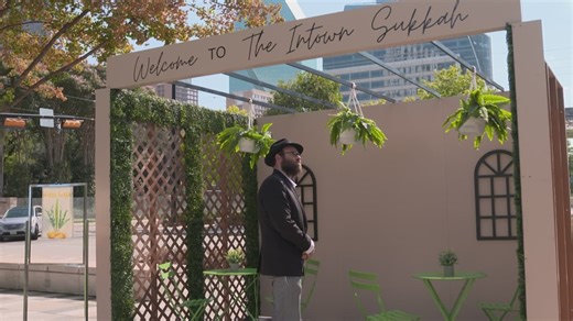 Did you notice that hut in Klyde Warren Park this week? The very important reason Dallas rabbis put it there.
