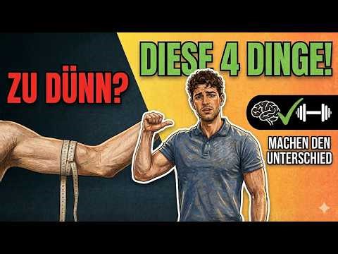 Zu dünn? 4 Dinge, die du SOFORT tun musst (Hardgainer Guide)